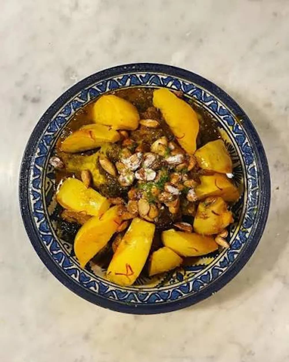 Tajine d'Agneau aux Coings — vue 2