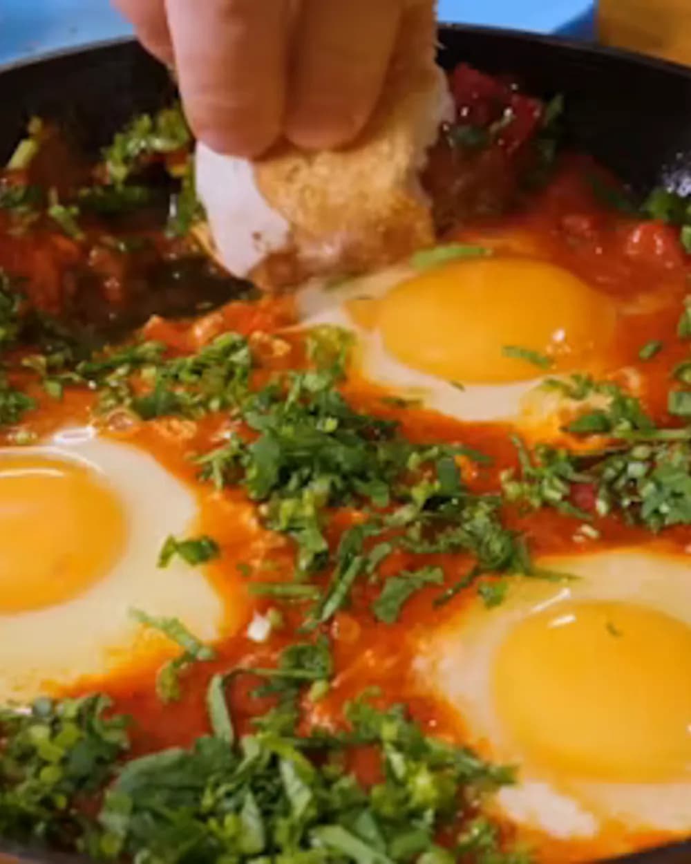 Tajine de Kefta aux Œufs — vue 2